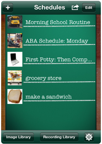 first then visual schedule 